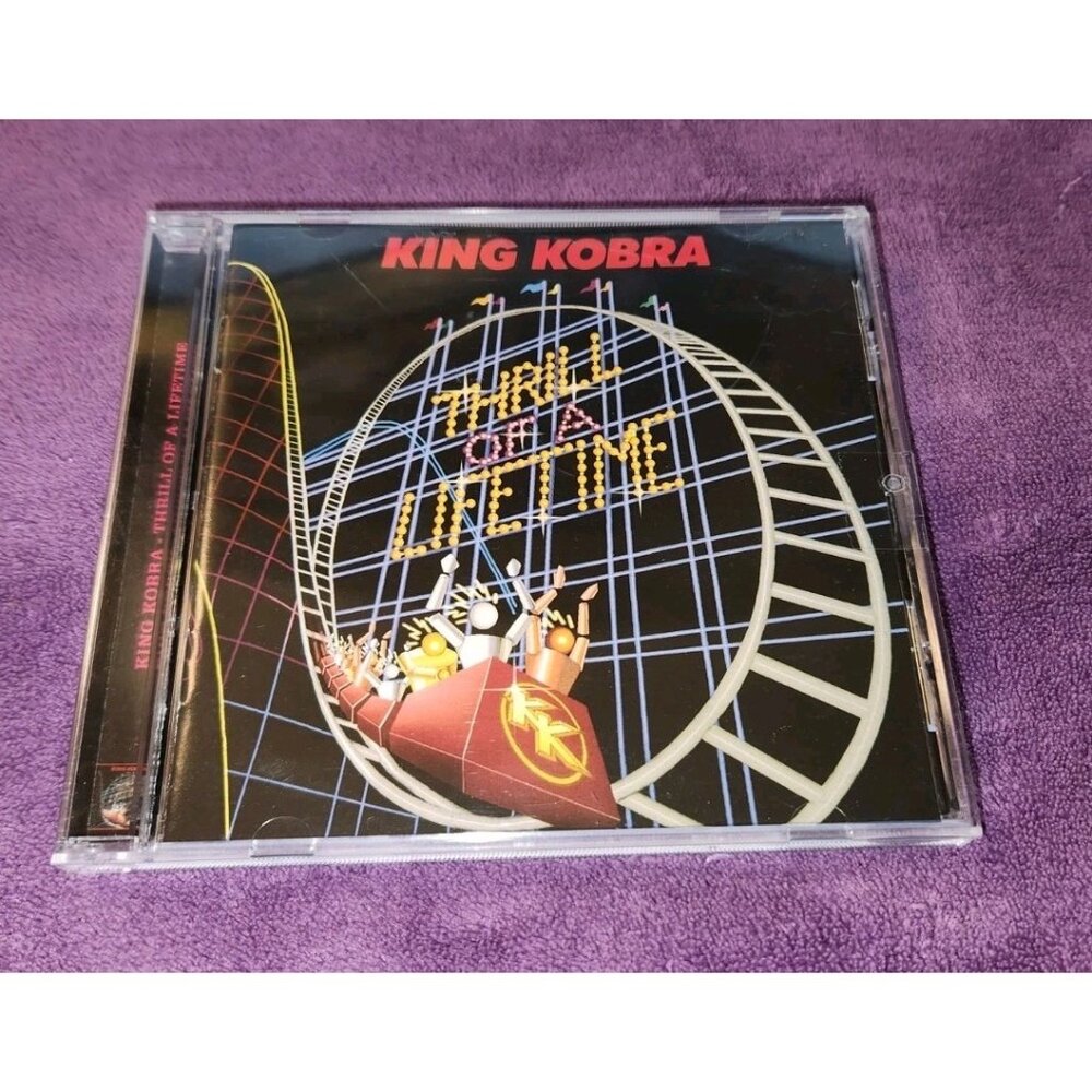 KING KOBRA cd THRILL OF A LIFETIME rock candy issue mark free marcie free